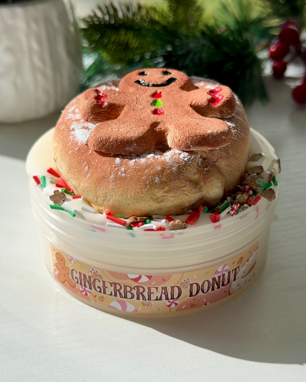 Gingerbread Donut