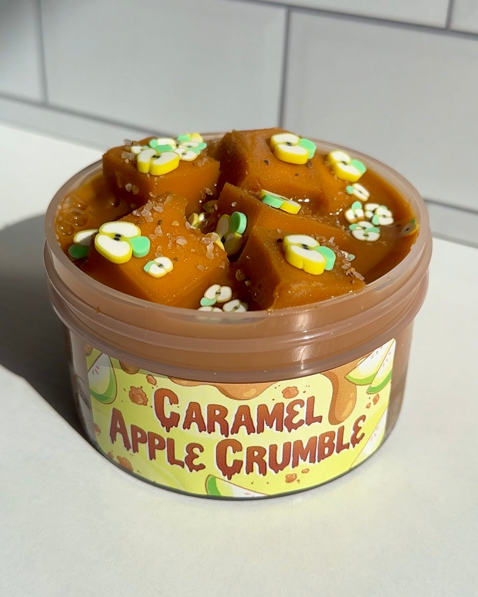 Caramel Apple Crumble