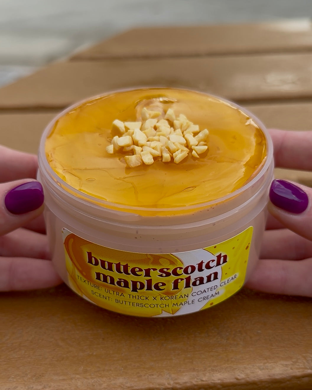 Butterscotch Maple Flan (smooth mystery from 8/29)