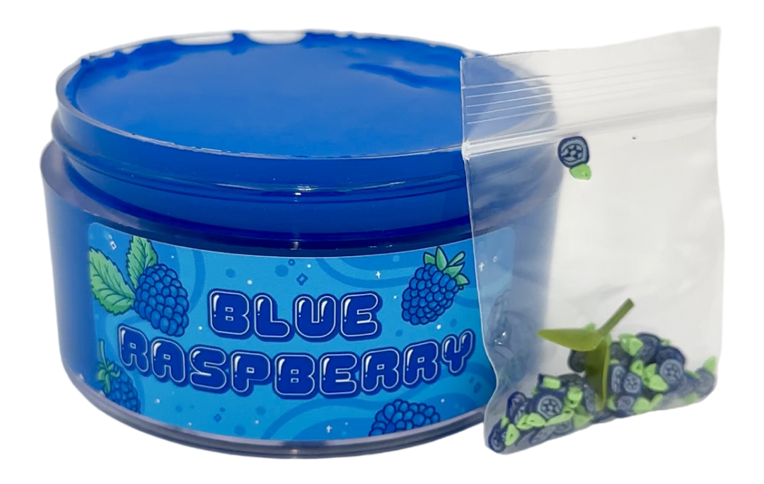 blue raspberry **subject to staining**